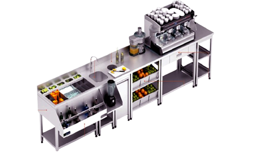 Cocktail Bar Station